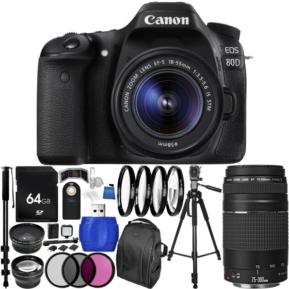 Canon EOS 80D DSLR Camera with
