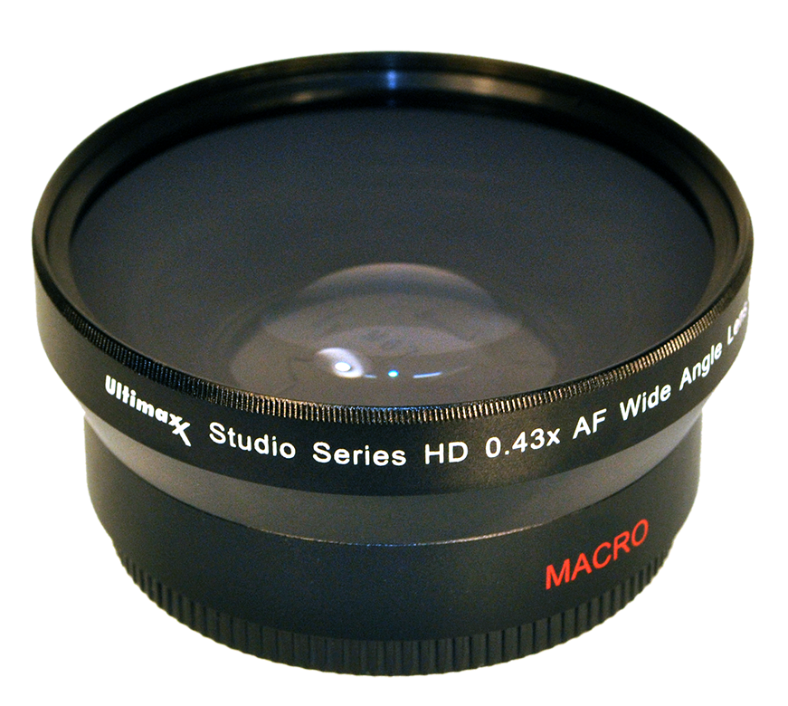 Ultimaxx .43X37 WIDE ANGLE LENS