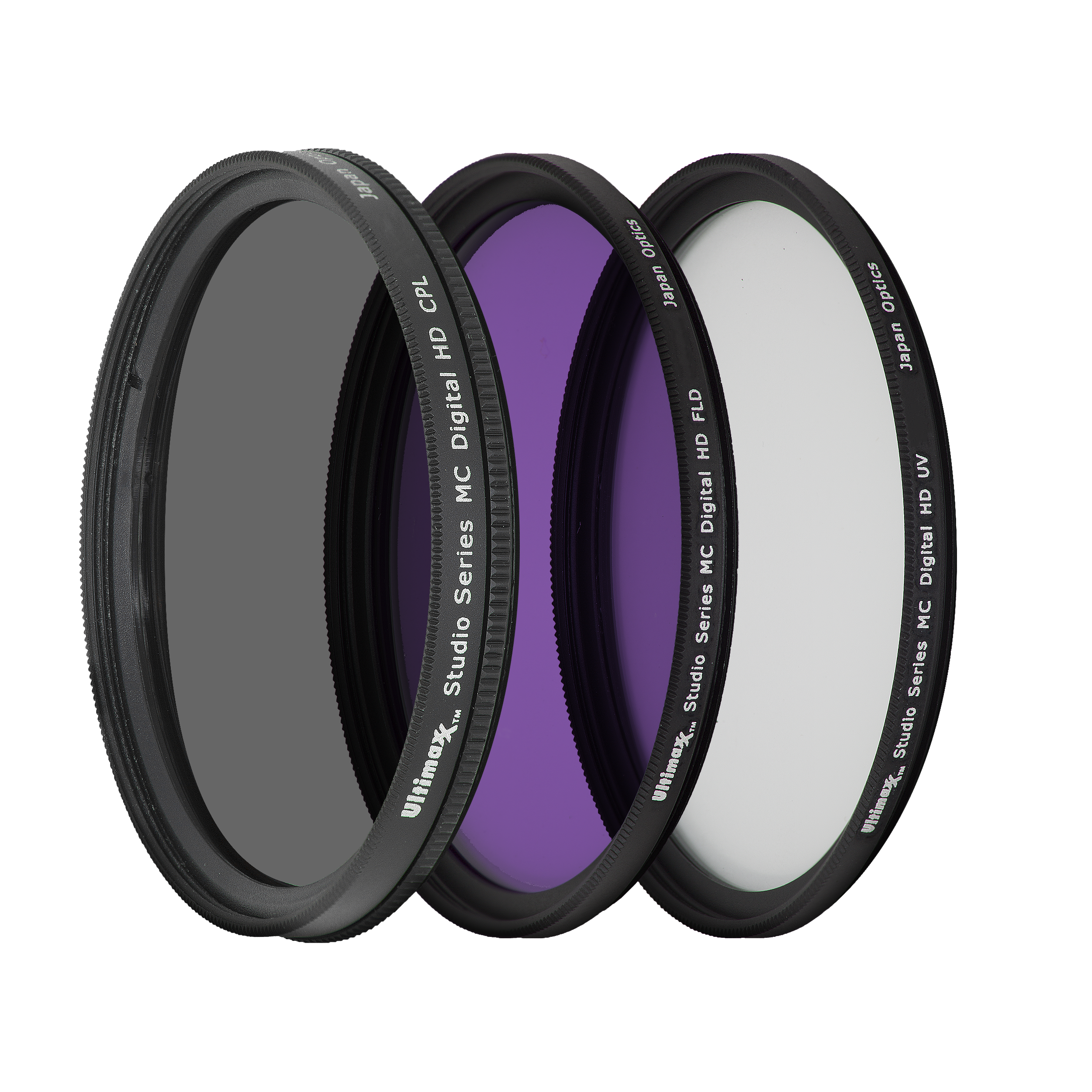 Image of Ultimaxx 67mm 3PC FILTER KIT W/ UV, CPL, FLD