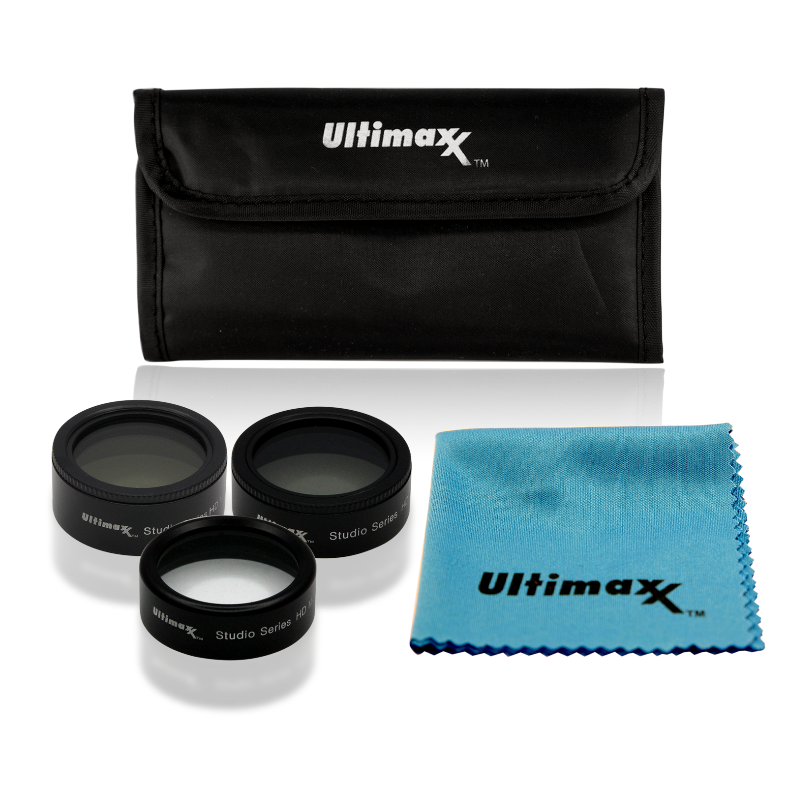 Ultimaxx P4 PRO FILTER KIT - UV,CPL,V-ND, CLOTH, CASE