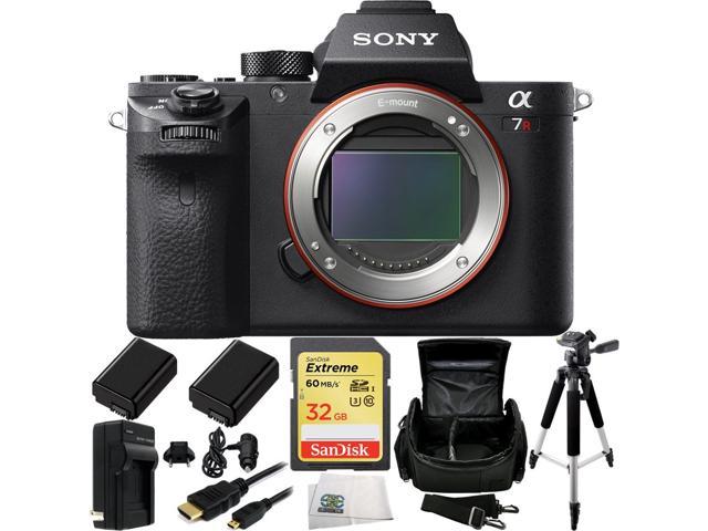 Sony Alpha a7R Mark II a7R II a7RII ILCE7RM2/B Mirrorless Camera 32GB Bundle 10PC Accessory Kit