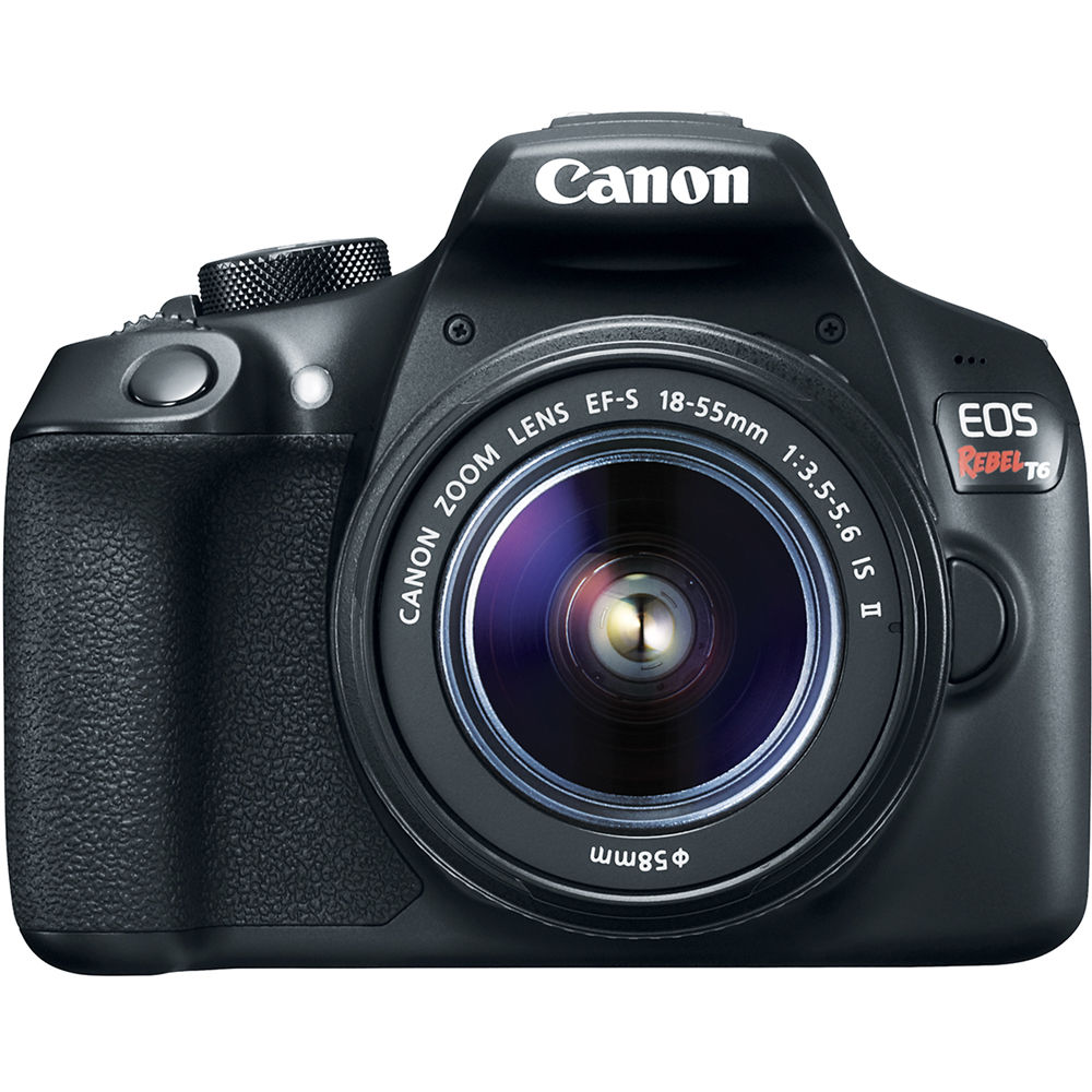 Canon EOS T6 DSLR Camera with 