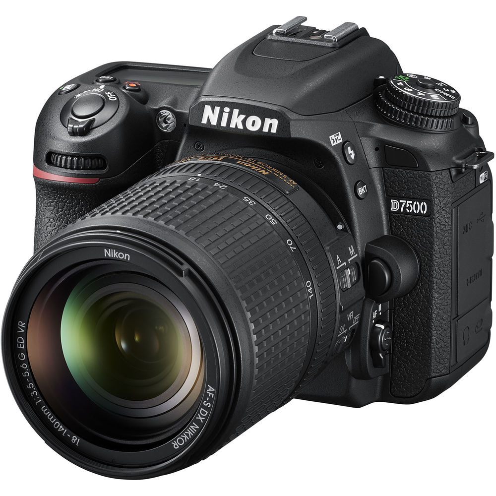 Nikon D7500 DSLR Camera with 1