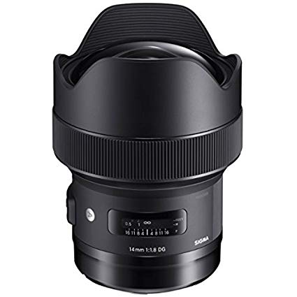 Sigma  14mm f/1.8 DG HSM Art Lens for Canon EF
