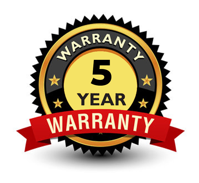 5 Year Warranty for Cameras an