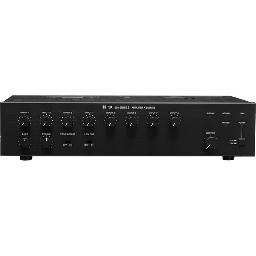 TOA Electronics 8-Channel Mixer Power Amplifier, 30W