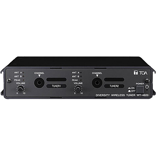 TOA Electronics DUAL CH WIRELESS RECEIVER FRAME