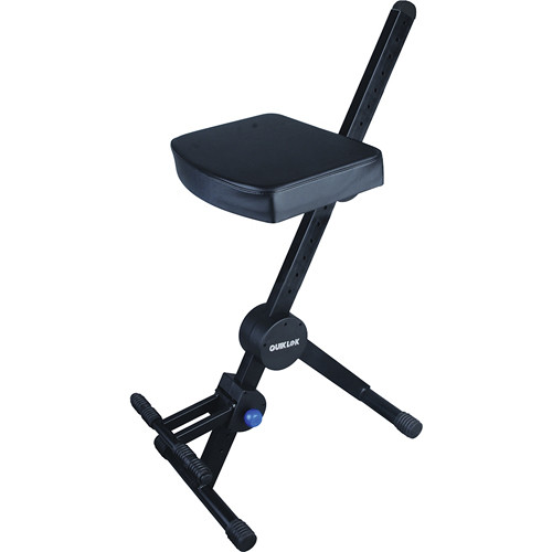 Quiklok Rapid Set-up adjust.stool with footrest