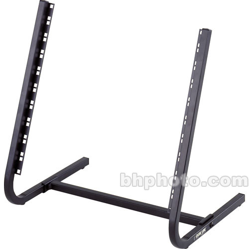 Quiklok 10-Space Table Top Rack Stand - BLACK