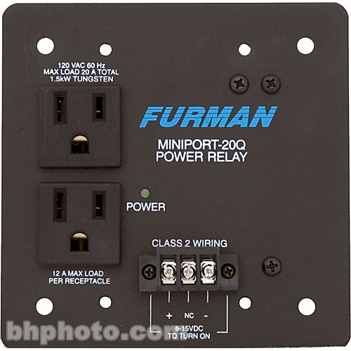 Furman QUAD BOX POWER RELAY ACCESSORY