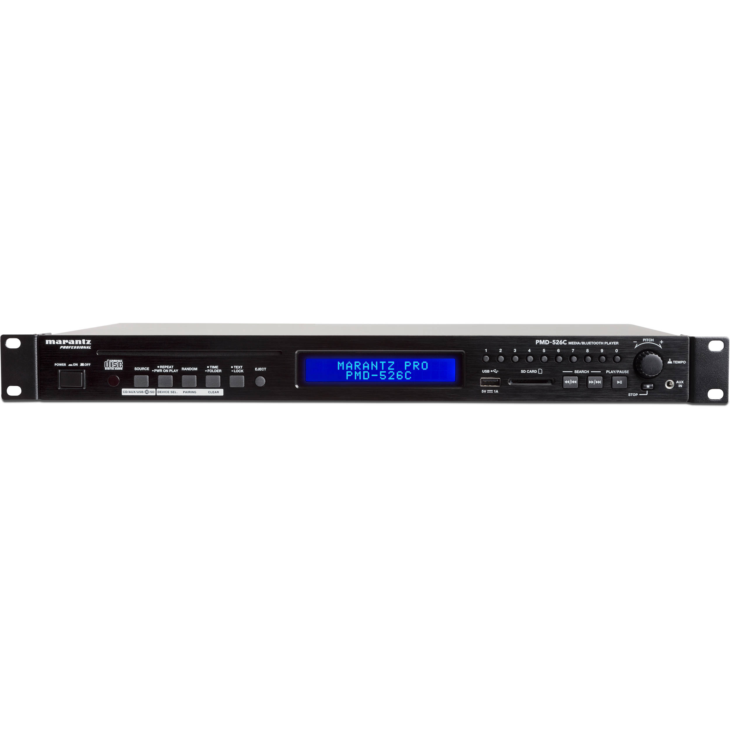 Marantz Professional Multi Audio Player/1U,CD,USB,SD,