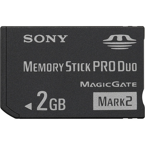 Sony Consumer 2GB Memory Stick PRO Duo? Mark 2 Media