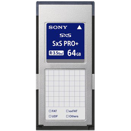 Sony Professional SxS PRO+ 64GB Memory Card