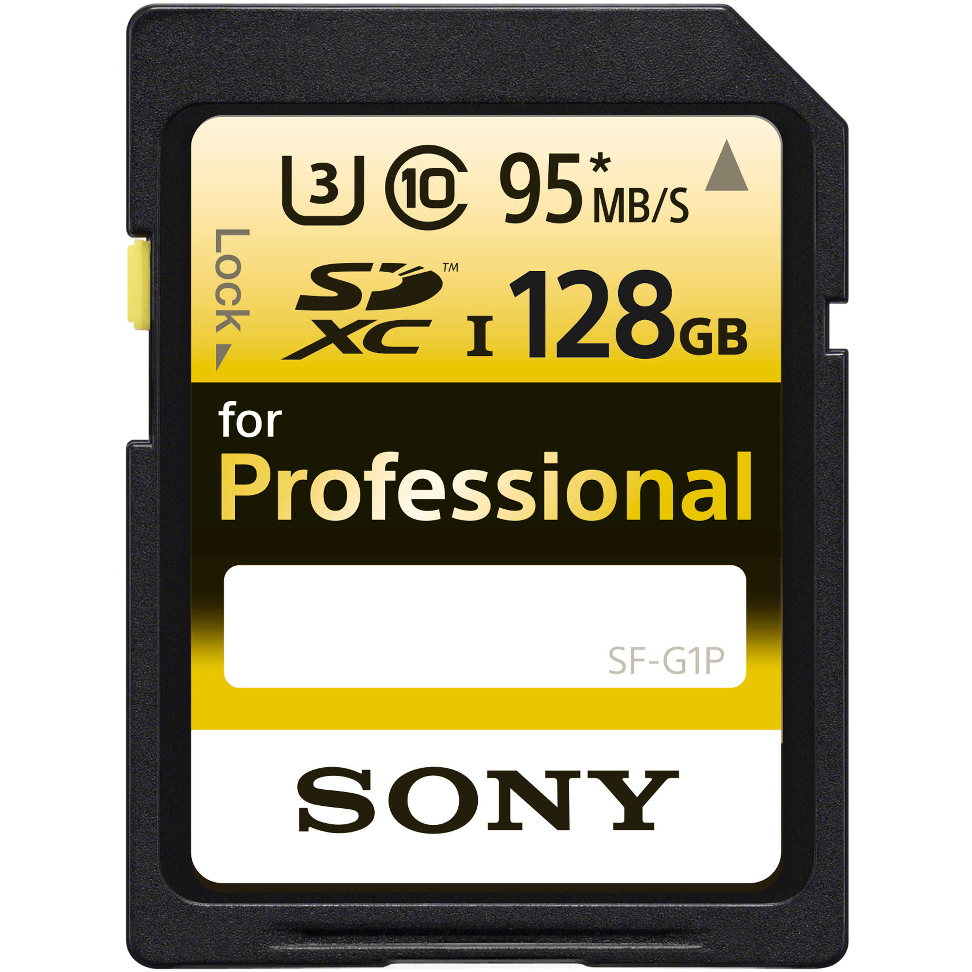 Sony Professional 128GB SD Car