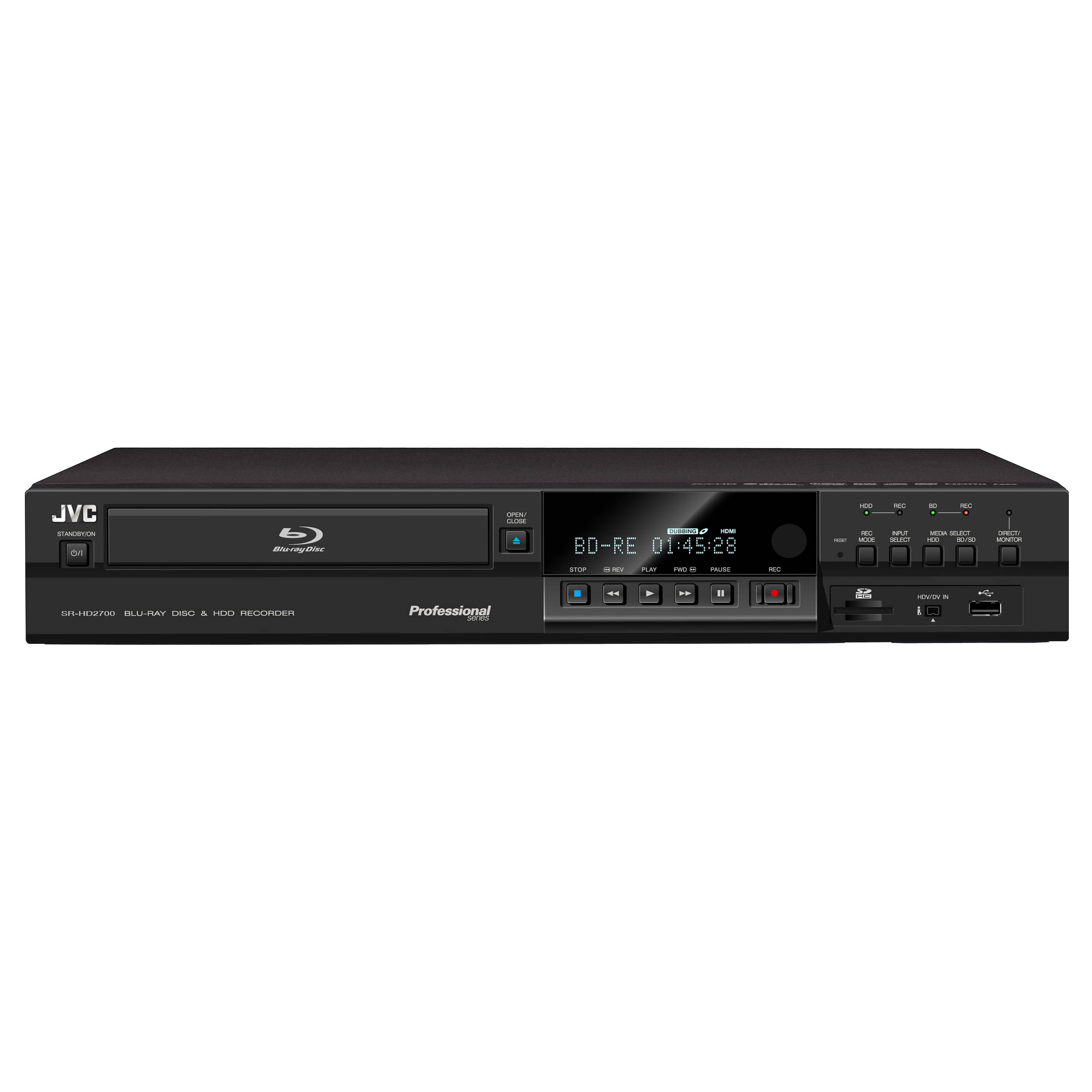 JVC SR-HD2700US Blu-ray Disc &