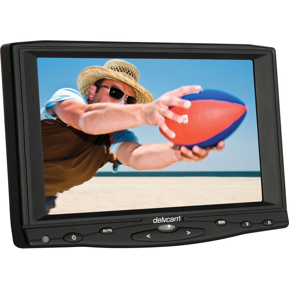 Delvcam DELV-HD7 HDMI / VGA / Composite 16x9 Camera Top 7-Inch IPS LCD Monitor