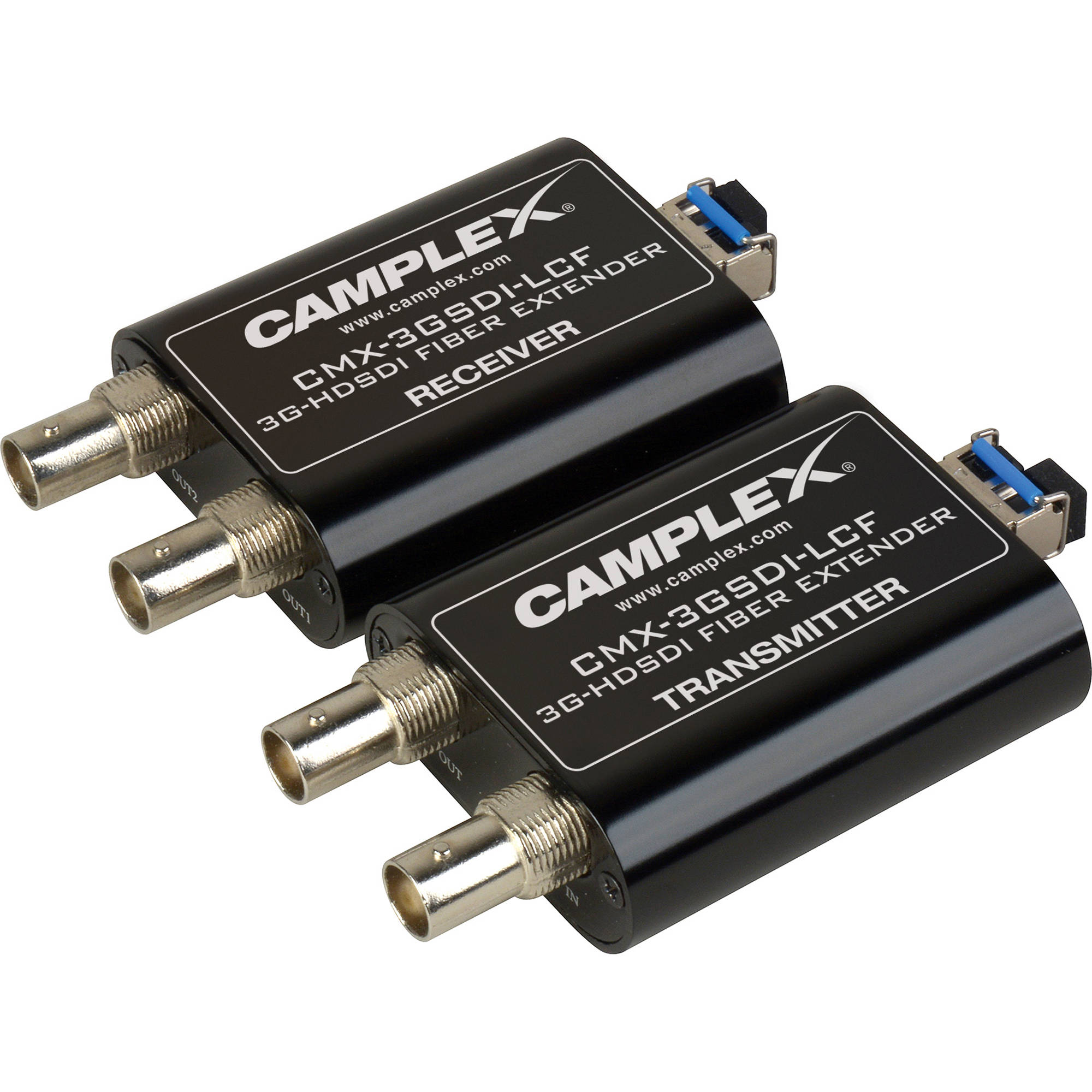 Camplex CMX-3GSDI-LCF 3G-SDI / DVB-ASI to Fiber Optic Converter Extender
