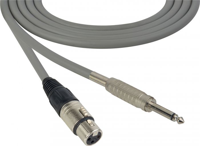Mogami Audio Cable XLR Female to 1/4-Inch Male 100 Foot - Gray