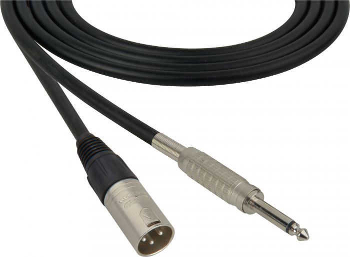 Mogami Audio Cable XLR Male to 1/4-Inch TS Male 100 Foot - Black
