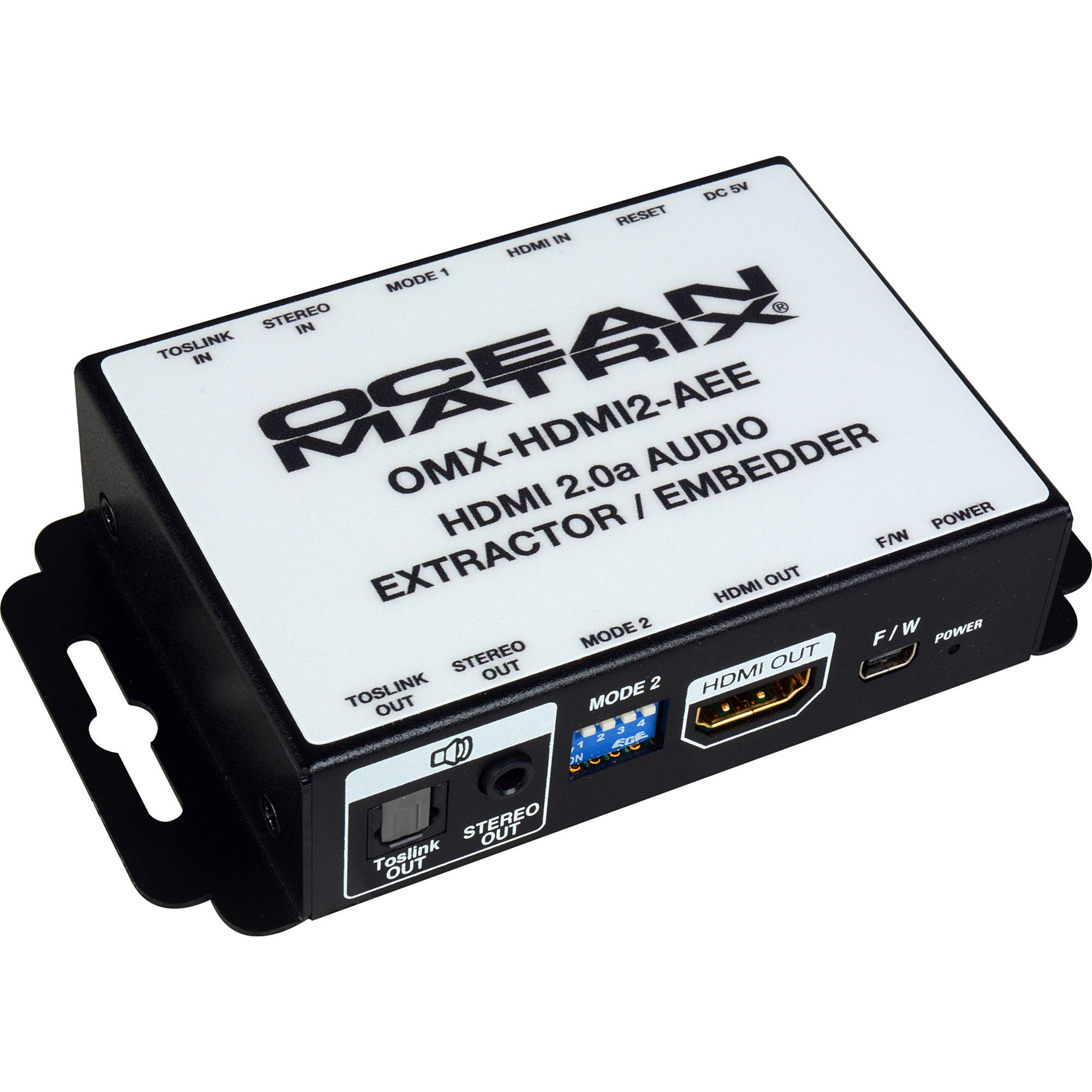 Ocean Matrix OMX-HDMI2-AEE 4K HDMI 2.0 Audio Extractor and Embedder