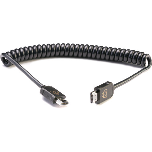 Atomos AtomFLEX HDMI (Type-A) Male to HDMI (Type-A) Male Coiled Cable
