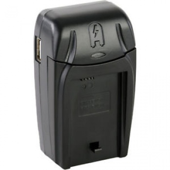 HDFX Compact AC/DC Charger For NB-6L or DMW-BCM13 Batteries