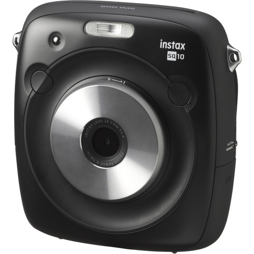 Fujifilm instax SQUARE SQ10 Hybrid Instant Camera (Black)