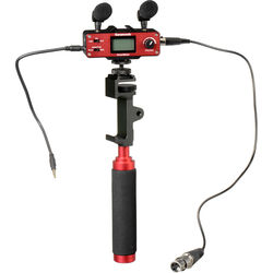 Saramonic SmartMixer - Audio Mixer/Adapter Kit for iOS/Android with Mics, Device Holder, and Grip