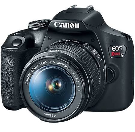 Canon EOS Rebel T7 DSLR Camera
