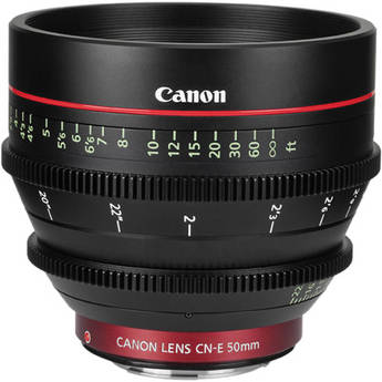 Canon CN-E 50mm T1.3 L F Cine 