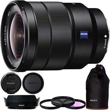 Sony 16-35mm Vario-Tessar T FE F4 ZA OSS E-Mount Lens Filter Bundle
