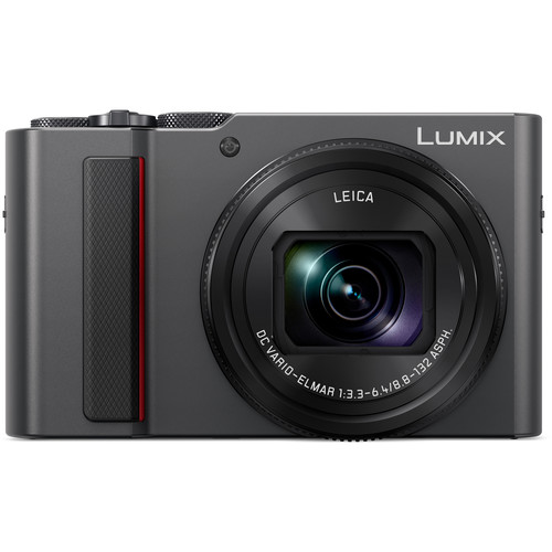 Panasonic Lumix DC-ZS200/TZ200 Digital Camera (Silver)