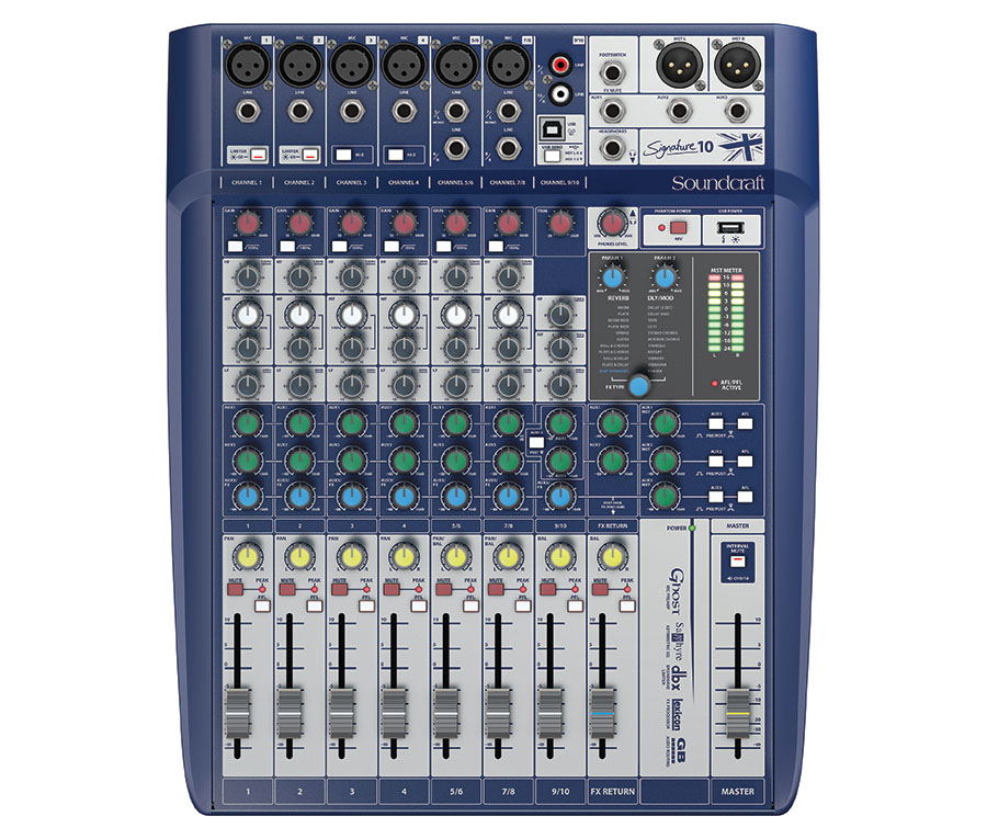 10 Channel Mixer