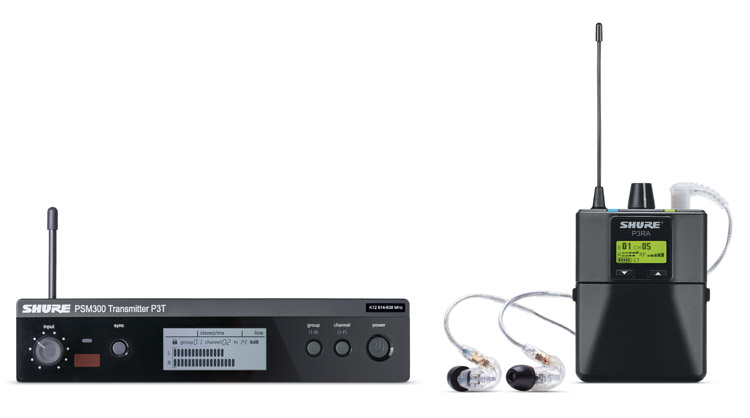 Shure PSM300 Personal MonitorsFeatures SE215 Earphones