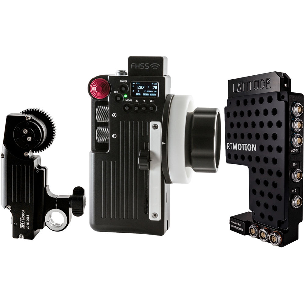 Teradek RT Wireless Lens Control Kit (Latitude-SK Receiver, MK3.1 Controller+Forcezoom) [RED DSMC2 Only]