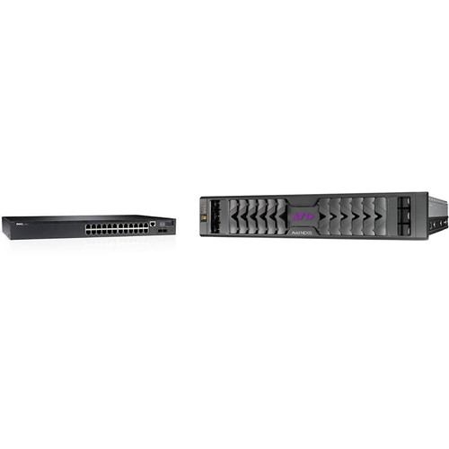 Avid NEXIS PRO 40TB with Dell N2024 Switch (Brand New)