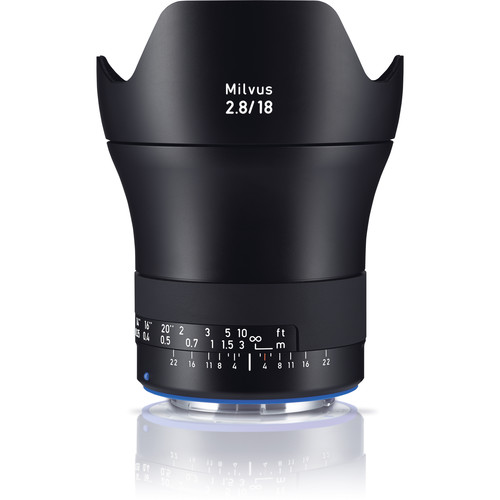 Zeiss Milvus 18mm f/2.8 ZE Lens for Canon EF