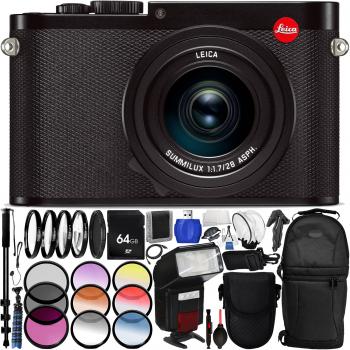 Leica Q (Typ 116) Digital Camera (Black) - Pro Bundle
