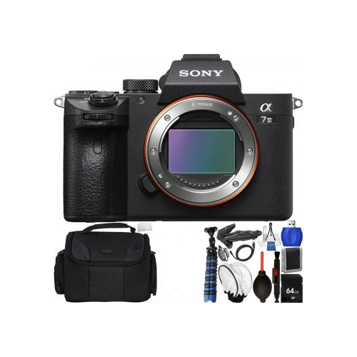 Sony Alpha a7 III Mirrorless Digital Camera (Body Only) - Starters Bundle