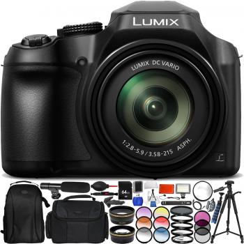 Panasonic Lumix DC-FZ80 Digital Camera - Pro Bundle