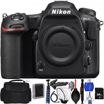 Nikon D500 DSLR Camera (Body Only) - Starters Bundle