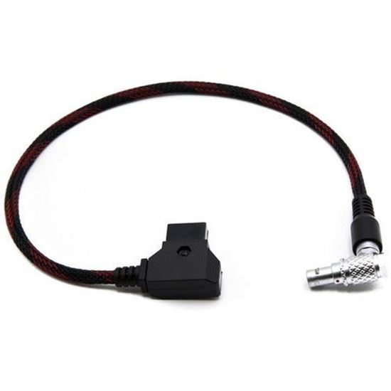 Teradek OMOD | AKS 2-Pin to P-Tap Rugged Power Cable (10in/25cm)