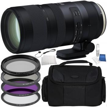 Tamron SP 70-200mm f/2.8 Di VC USD G2 Lens for Canon EF Bundle