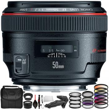 Canon EF 50mm f/1.2L USM Lens 