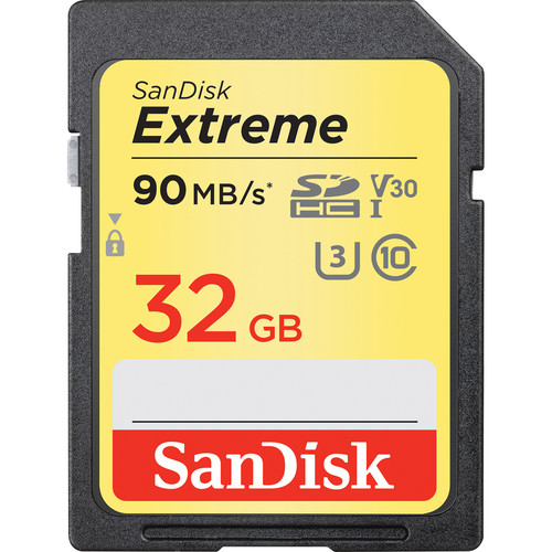 SanDisk Extreme 32GB 90 Mb/s S