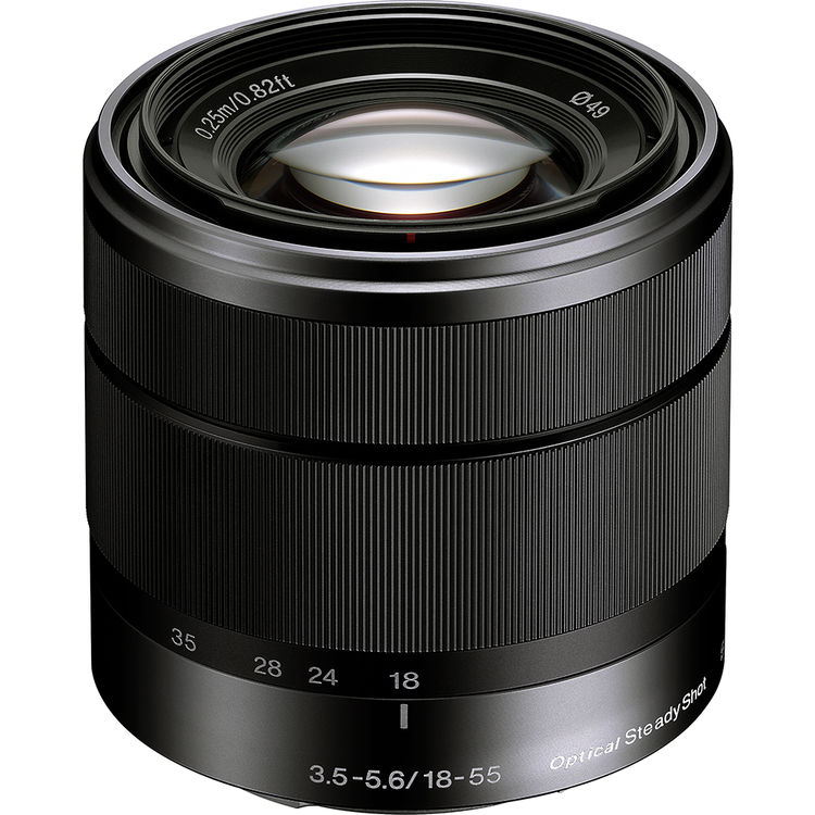 Sony E 18-55mm f/3.5-5.6 OSS Lens (White Box)