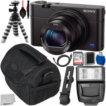 Sony Cyber-shot DSC-RX100 III Digital Camera with Accessory Bundle