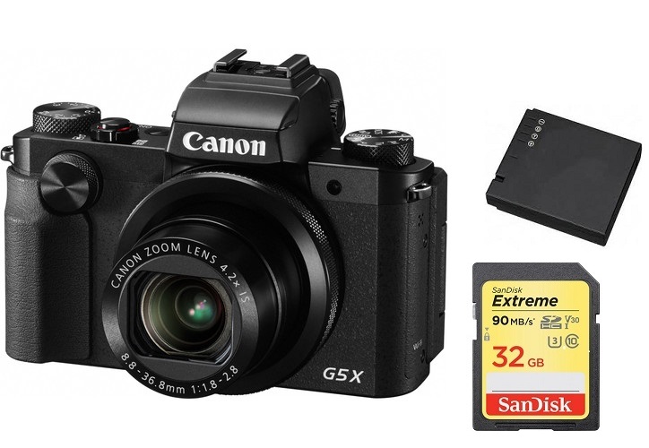 Canon Powershot G5 X Digital Camera Starter Bundle