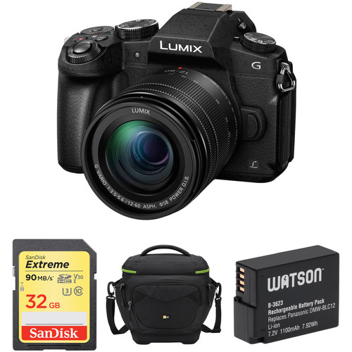 Panasonic Lumix DMC-G85 Mirrorless Micro Four Thirds Digital Camera with 12-60mm Prime Lens Kit