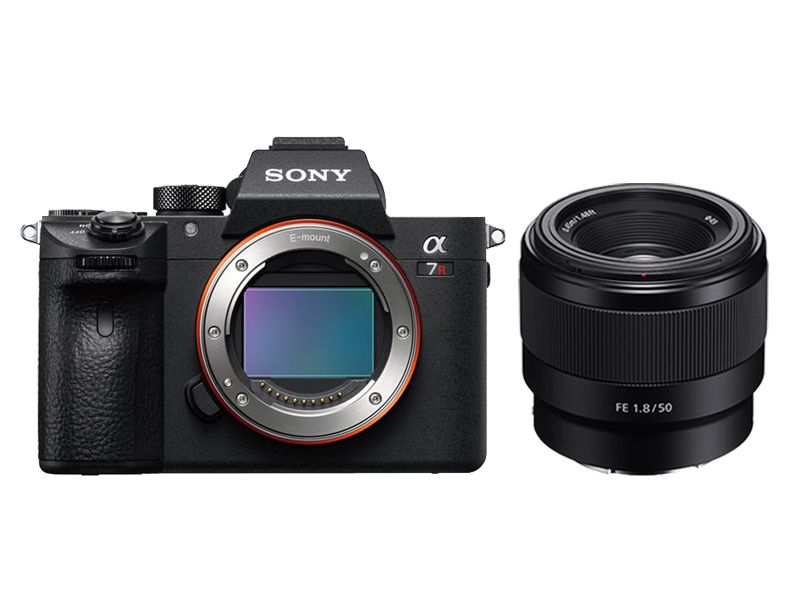 Sony Alpha a7R III Mirrorless Digital Camera with Sony E 50mm f/1.8 OSS Prime Lens Kit